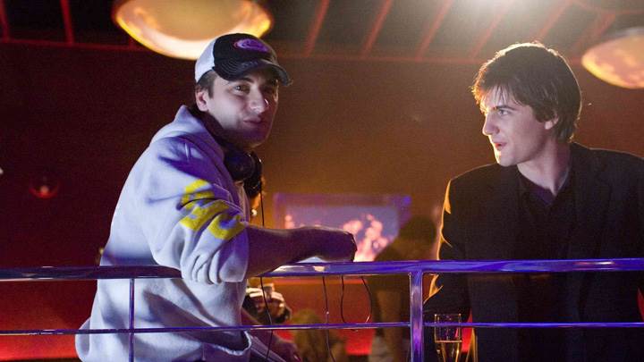 21 – Robert Luketic and Jim Sturgess In Wine Bar